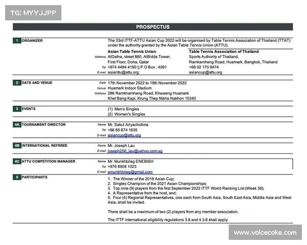 如何全面评估乒乓球亚洲杯赛程变化及其对赛事走势的影响